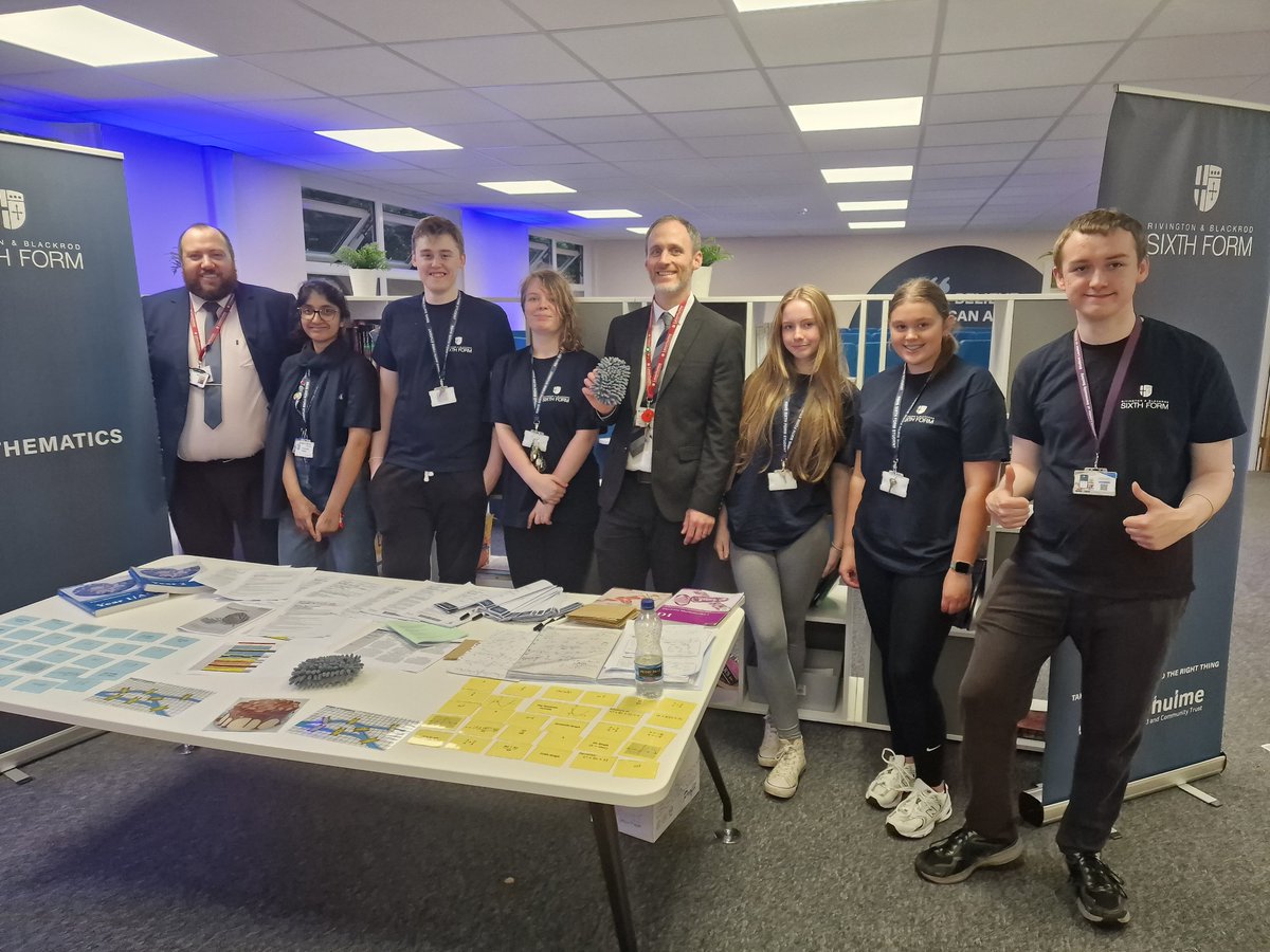 Team Maths excited to welcome all our prospective Sixth form students to open evening tonight.