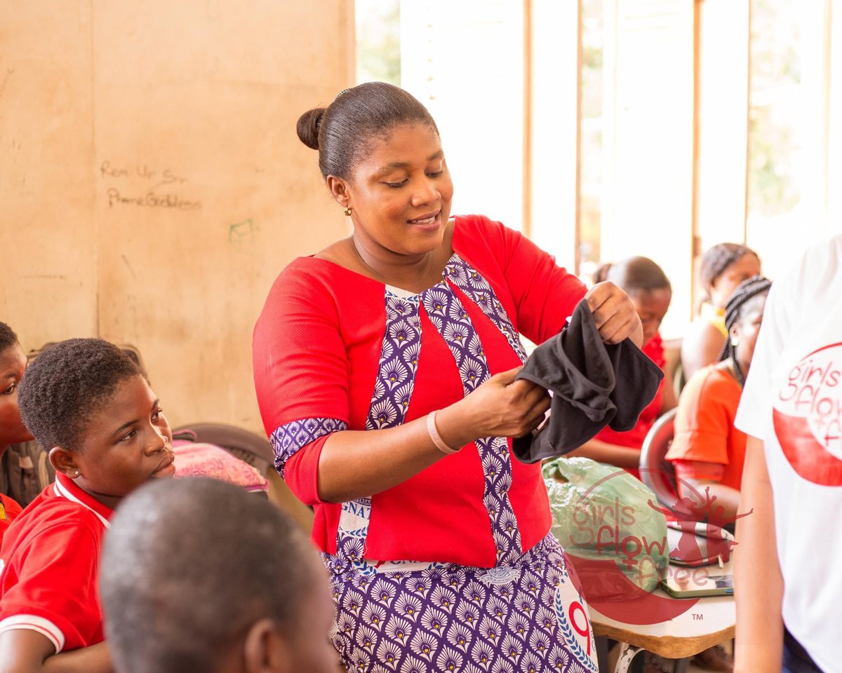 GirlsFlowFree1's tweet photo. To the amazing teachers who have supported our work across communities in Ghana, Thank you for lighting the path of knowledge and shaping futures. Your dedication to the well-being of girls is appreciated today and every day!
Happy World Teachers Day!
#EndPeriodPoverty 
#GFF https://t.co/HpzD9JVk0j