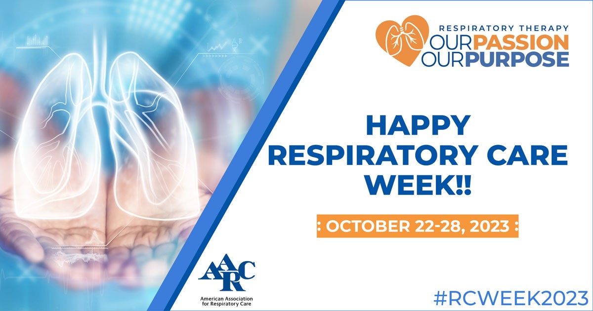 #RespiratoryCareWeek was started by President Ronald Reagan in November of 1982. He signed a proclamation declaring the third week in October as National Respiratory Care Week. Since then, the American Association for Respiratory Care (AARC) has been the primary sponsor.
