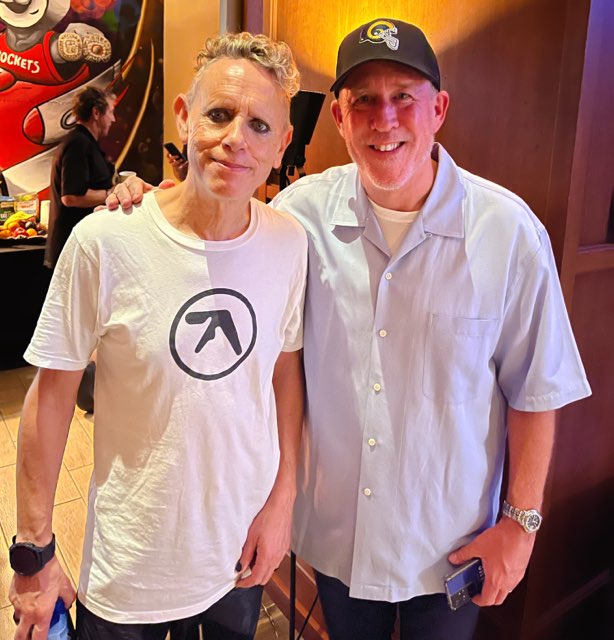 Blessed to hang with the one and only Martin L. Gore last night @depechemode - We got to talk about the @RamsNFL and Stan Kroenke. Martin is @Arsenal season ticket holder