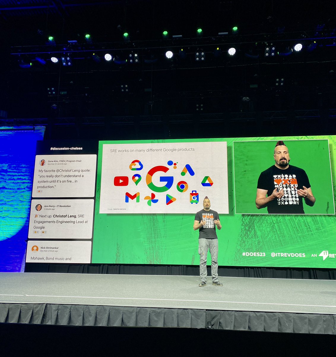 ITRevSummit's tweet photo. “Reliability can’t be taken for granted. There always needs to be a voice for reliability at the table. It’s why our @Google SRE motto is ‘hope is not a strategy.’”
–Christof Leng (@Moroquen) in his #DOES23 talk, “Ten Things We’ve Learned from Running Production at Google” https://t.co/fLovyfHGJ5