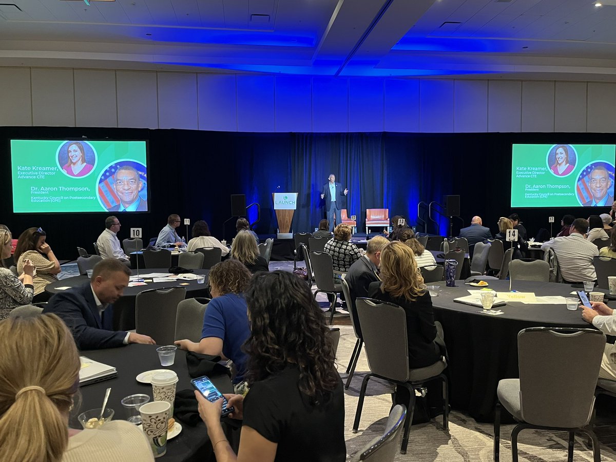 edstrategygroup's tweet image. Hearing from @cpepres about how Kentucky is focusing on the four P’s—pathways, process, partnerships, and potholes—to build a better education system, a stronger workforce, and clear paths to opportunity for all students. #LaunchPathways