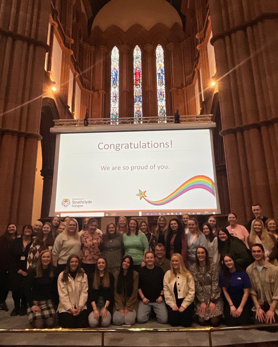 StrathEDU's tweet photo. To conclude #WorldTeachersDay & #StrathTeachingLegacy, we celebrate our wonderful student teachers (past and present) who show up and work hard every day.
The future of education is bright 👏🏼🌟 https://t.co/Xh9FcDXZ07