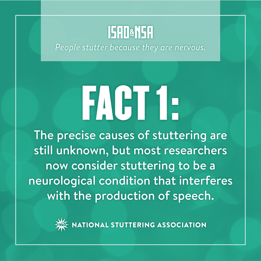 Stuttering is a disruption in speech pattern involving disruptions, or dysfluencies, in a person’s speech, but there are nearly as many ways to stutter as there are people who stutter. #internationalstutteringday