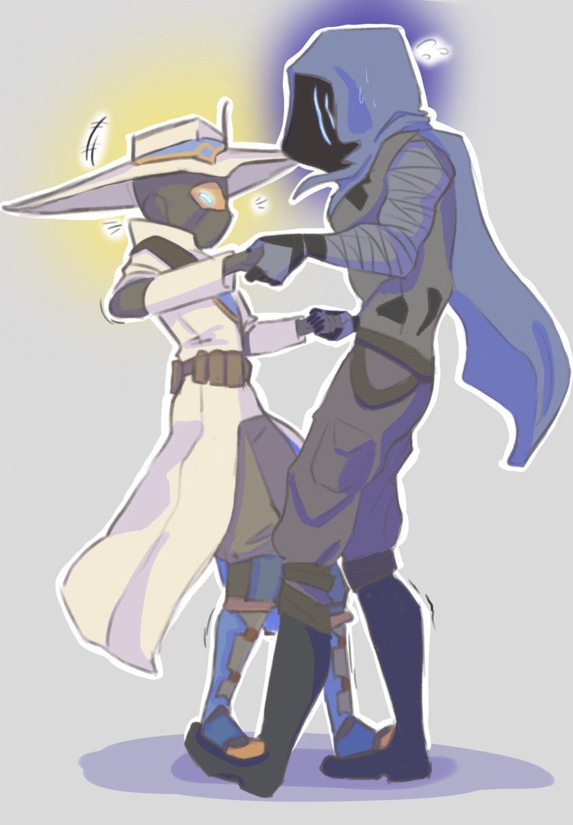 dance 5/31

Omen is always worried when it comes to his little friend and their free time. Cypher loves to dance and makes Omen lost

#Omen #Cypher #ValorantArt