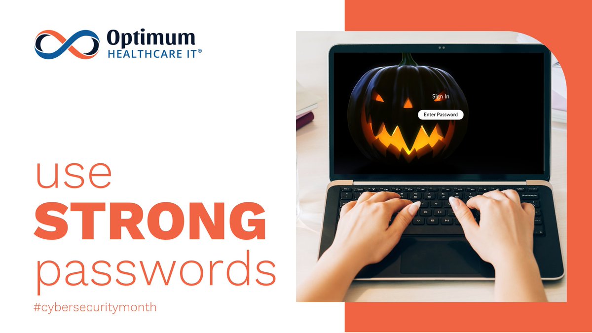 OptCareerPath's tweet photo. October is Cybersecurity Awareness Month! Protect your digital life by staying informed and practicing safe online habits. Follow us for simple reminders all month long. #CybersecurityAwarenessMonth #HealthcareIT #WeAreOptimum >>>https://t.co/ScpygDQXJJ https://t.co/LpIP9DFUkx