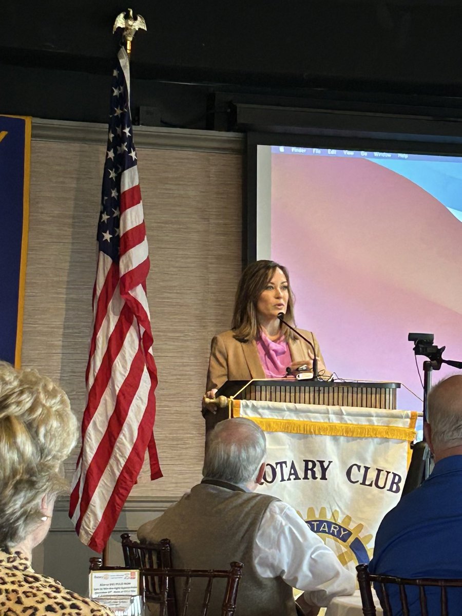 Great hearing from our Lt. Gov <a href="/LtGovColeman/">Lt. Governor Jacqueline Coleman</a> today! #education #notpolitics