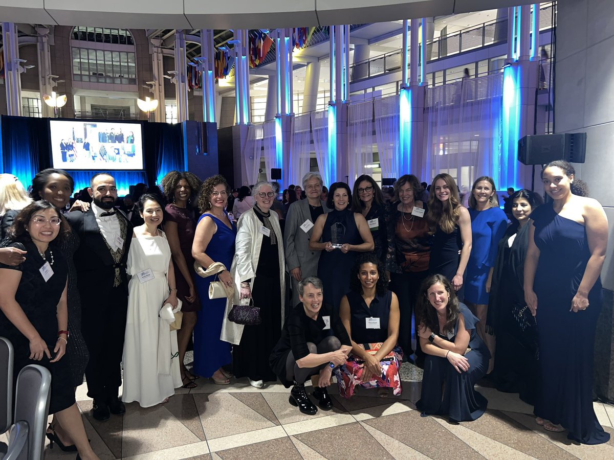 What an inspiring event celebrating 30 years of #nursing research excellence with @JHUNursing and @FriendsOfNINR  

Excited to be learning from these experts and taking the next steps in my research career! 

#FNINRGala #GoHopNurse