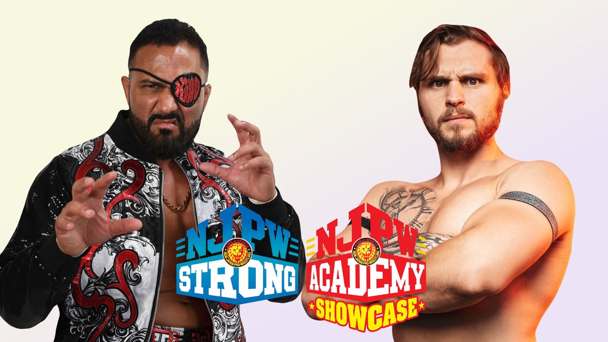 NJPWofAmerica's tweet photo. THIS SATURDAY!!
🎓NJPW Academy Showcase! Oct 7th!

The full card is set for the second #njpwacademy showcase!

Full preview: https://t.co/41BEniwI7N

Limited tickets remain!
https://t.co/HhnL84Uiin https://t.co/LvObi0VdRu