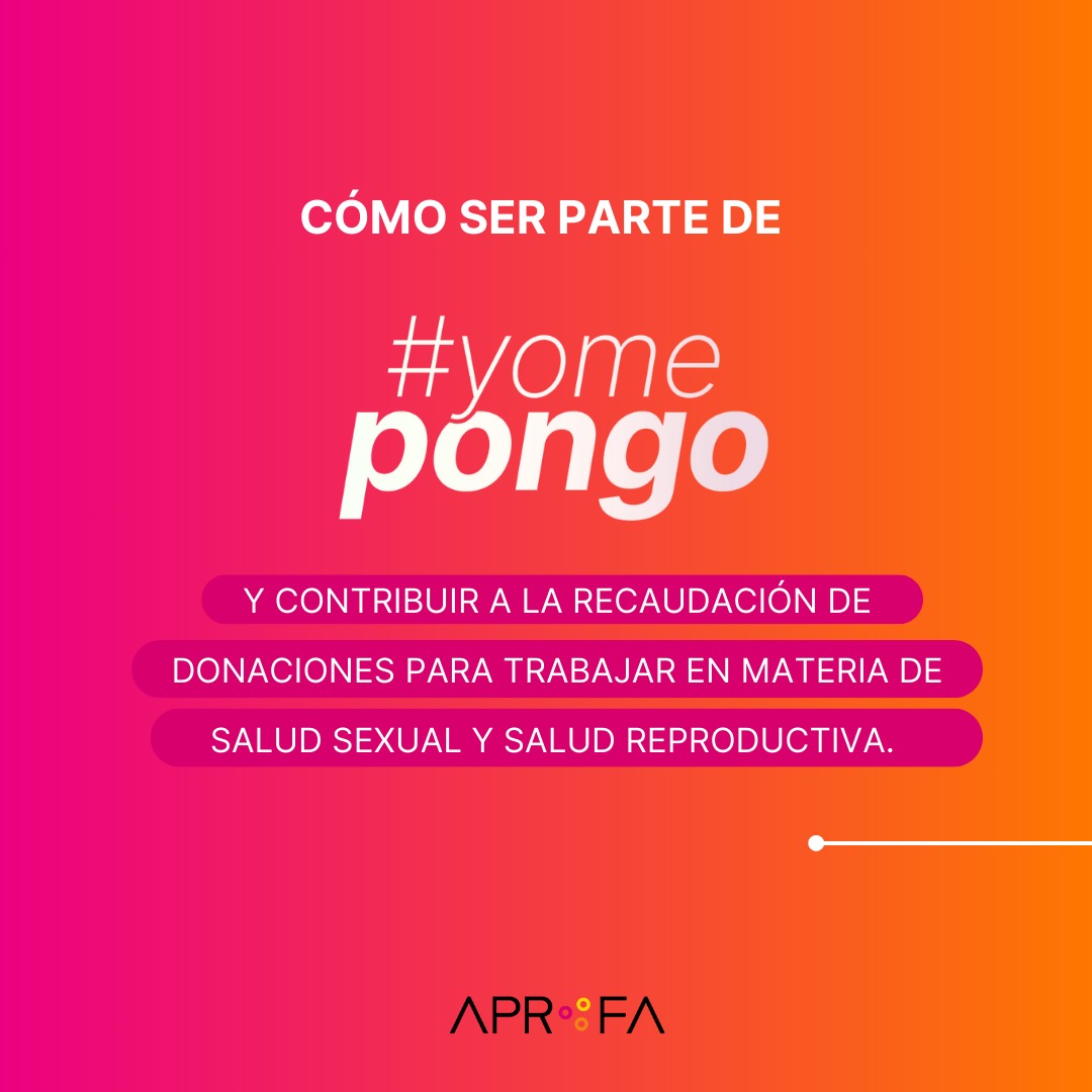 APROFAChile's tweet image. Tú también puedes ser parte de #YoMePongo 🤝

Con tu donación, podremos llegar a más personas para facilitar el acceso a Derechos Sexuales y Derechos Reproductivos. 

¡Ingresa a aprofa.cl/yomepongo/ y haz tu aporte!