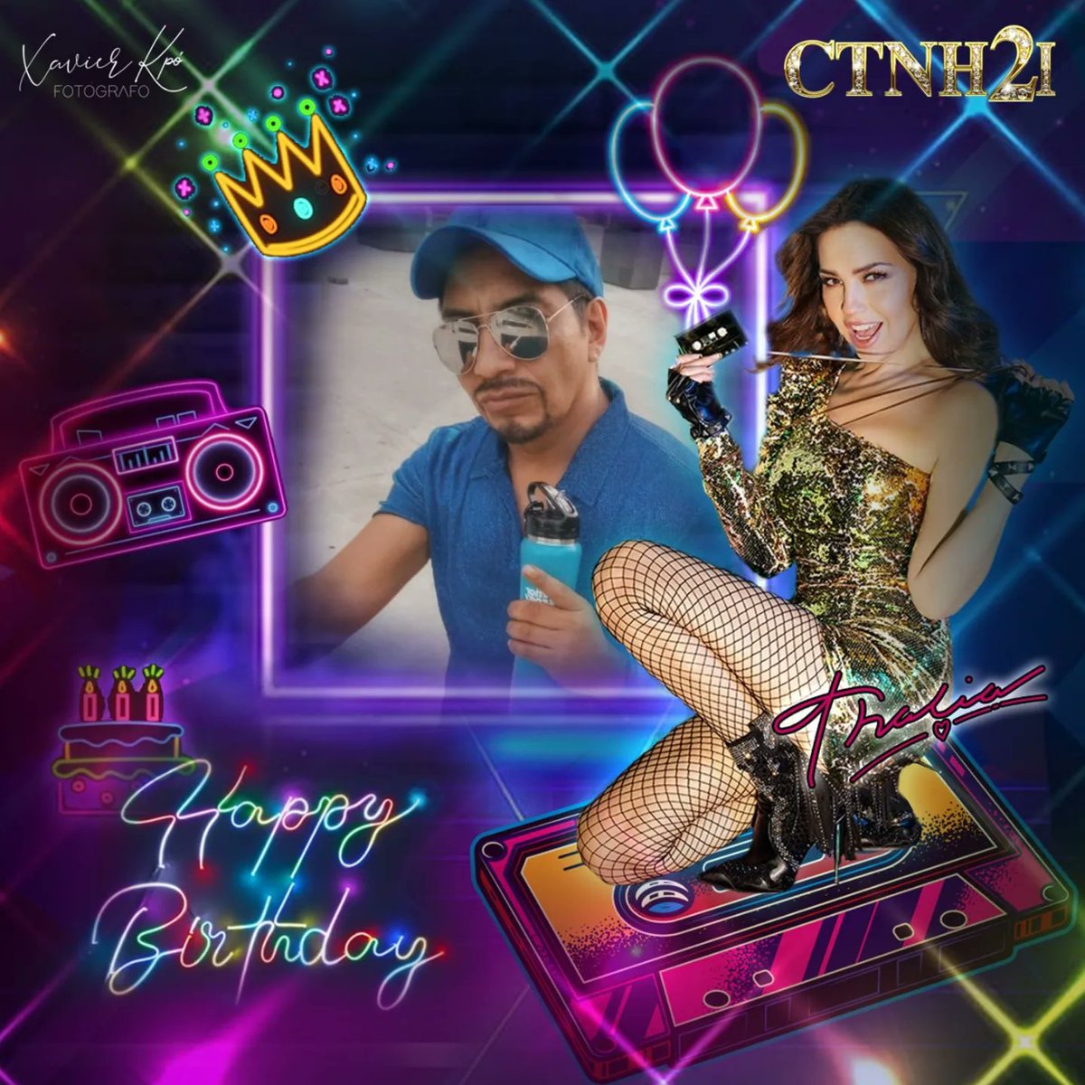 serchgomezof's tweet photo. 🎂🏖️🍻 Feliz Cumpleaños 
 #Salomón @thal.ifan90 @senriquez961 te desea el club de fans #CTNH2I hoy en tu día, que lo disfrutes al máximo  y gracias por apoyar a @thalia y al  club @thalia_fanclubcomotunohay2i, y muchos cumpleaños felices 🥳🎊🎉
#FelizCumpleaños #HappyBirthday https://t.co/G5GJ24JD6d