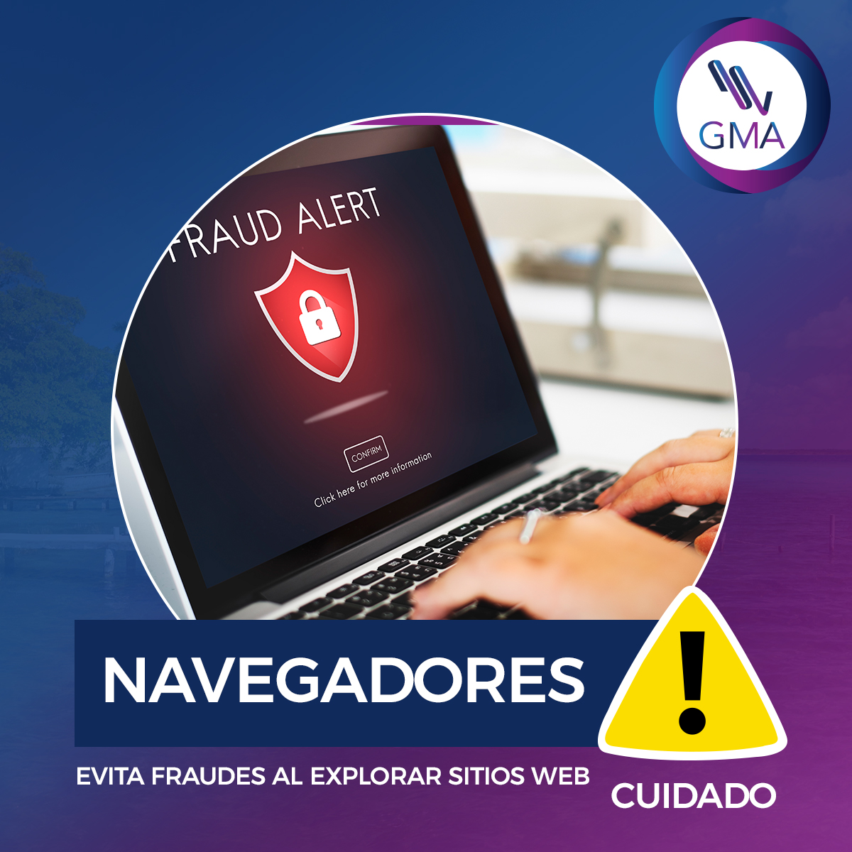 ❗️CUIDADO ❗️
Evita ser víctima de #fraudes pon en práctica estas sencillas recomendaciones:
🔒 Verifica que las URL sean seguras.
🔒 Nunca guardes tu información de inicio de sesión, al utilizar un navegador web.
…👇🏻