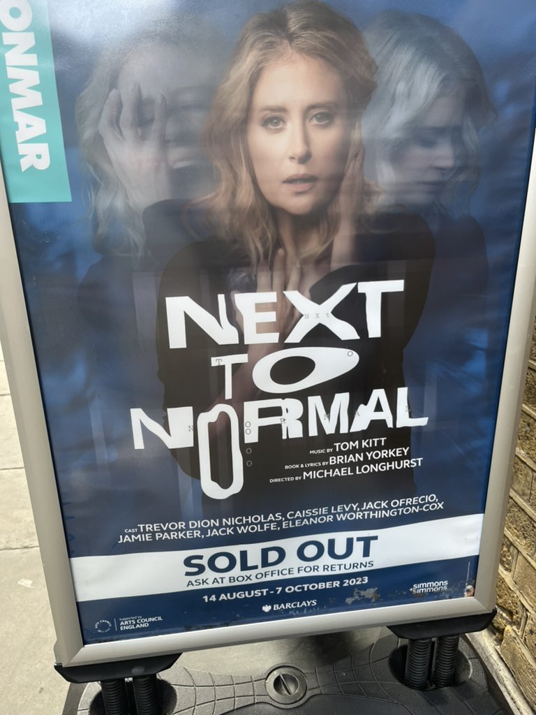 techwebclover's tweet image. After listening to the original cast recording of this show on and off for 10 years, I finally got to this this beautiful piece from the @DonmarWarehouse 
Well done to everyone involved for bringing this to the UK!’