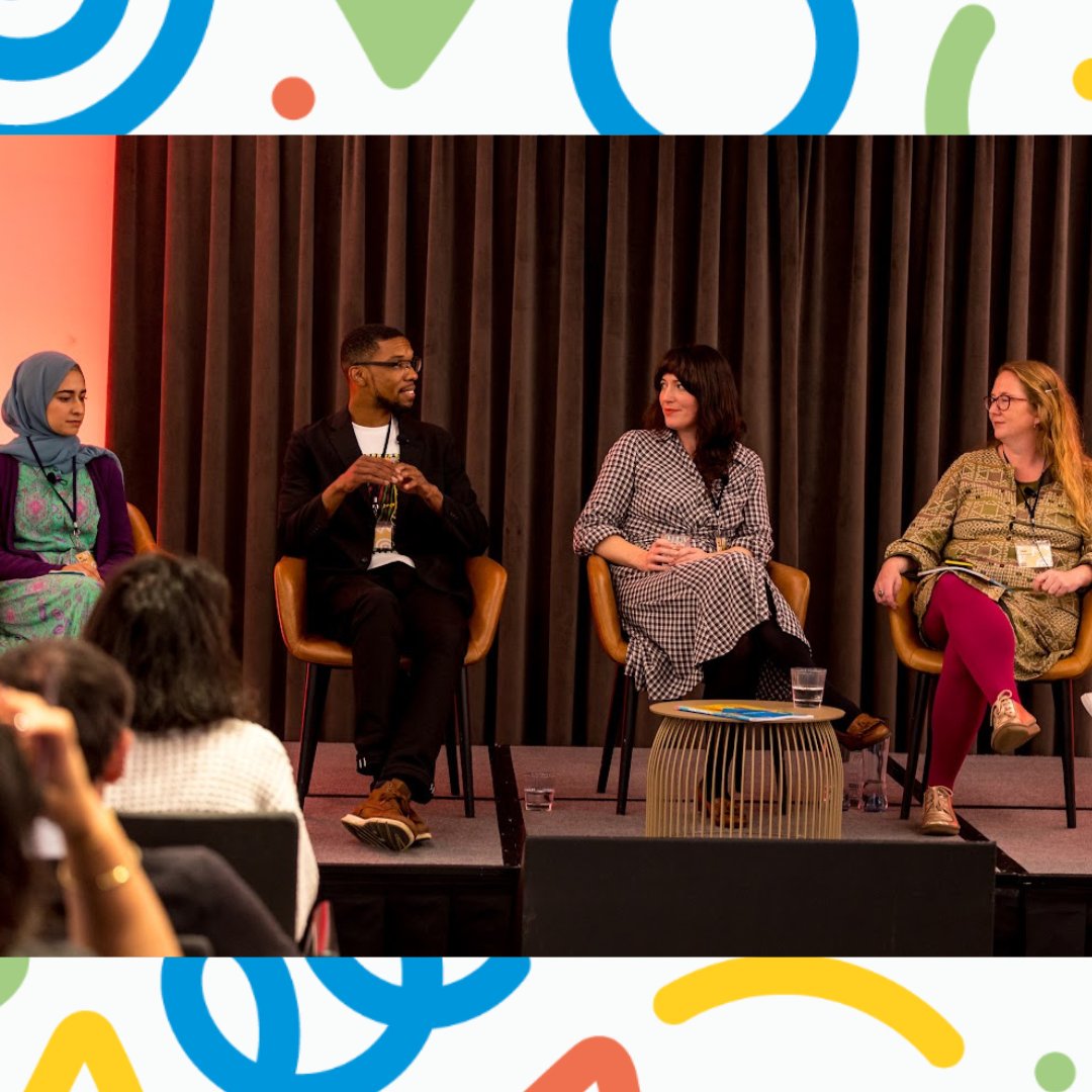 storymixstudio's tweet photo. Storymix founder @JRichardsAuthor & Senior Editor @ashley__thorpe had a great time at @thebookseller Children's Conference this week. Here are our #KidsConf23 highlights! ✨
#Publishing #ChildrensBooks #AuthorsCommunity #WeNeedDiverseBooks #InclusivePublishing #WritingCommunity https://t.co/n7FR1KZBs4
