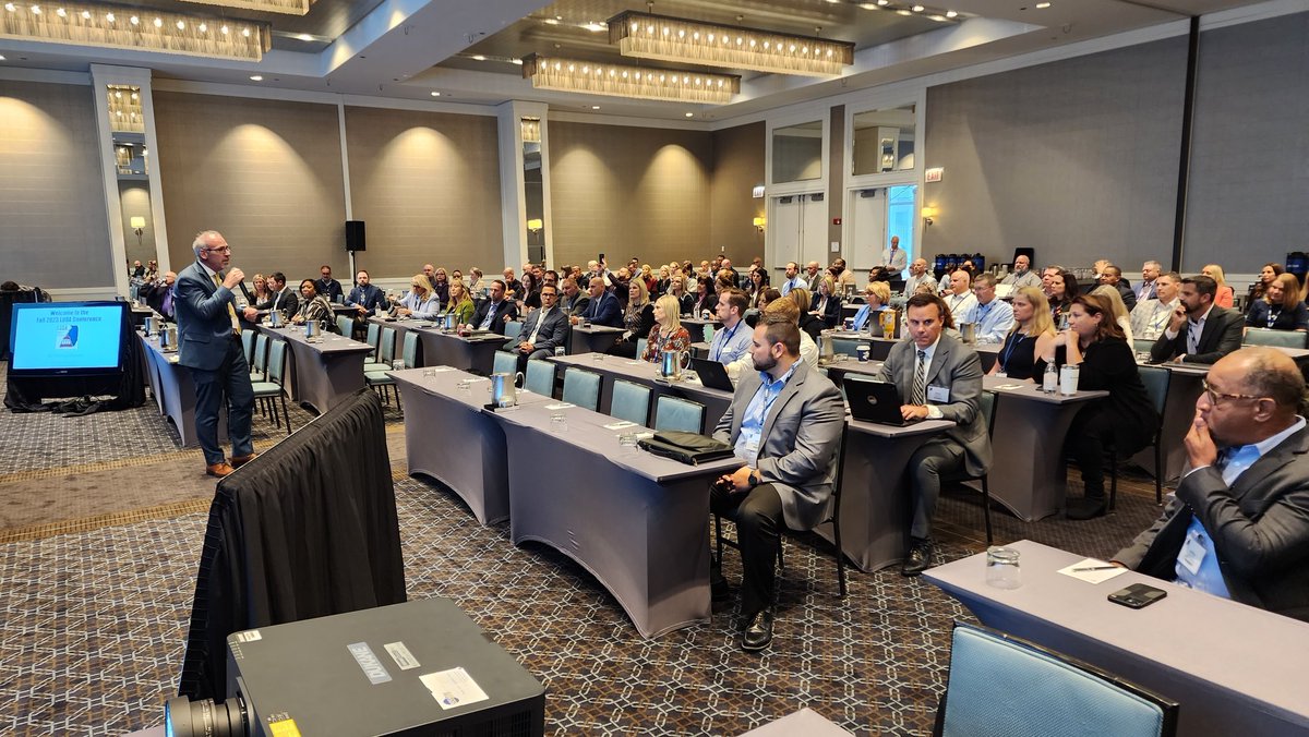 Much thanks to <a href="/TonySandersSupt/">Tony Sanders</a> for spending the morning with is at the LUDA conference.  #LUDAOctober2023