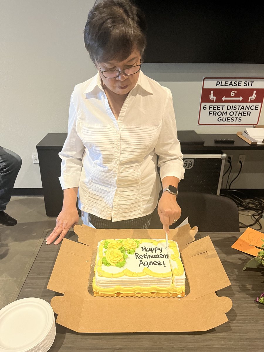 Happy Retirement to Agnes!

Agnes has served as our Sales Admin Manager. We are grateful for the 23 years she has given to the TMH family. We wish her the absolute best on the adventures ahead!

#tmhnc #tmhnclife #livermore #toyotamaterialhandling