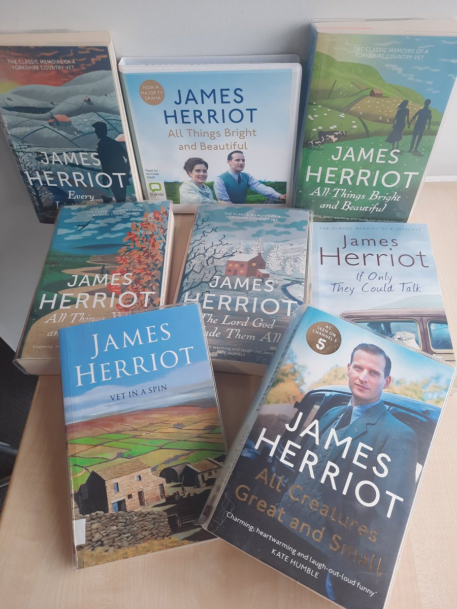 Tonight's the night!
Our FM, Emma, is very excited about the return of <a href="/AllCreaturesTV/">All Creatures Great and Small</a>. 
Why not pop into <a href="/HaltonLibraries/">Halton Libraries</a> tomorrow to grab a copy of the books it's based on? Full of wit and wisdom, just like the show, they're sure to bring a smile to your face. EB