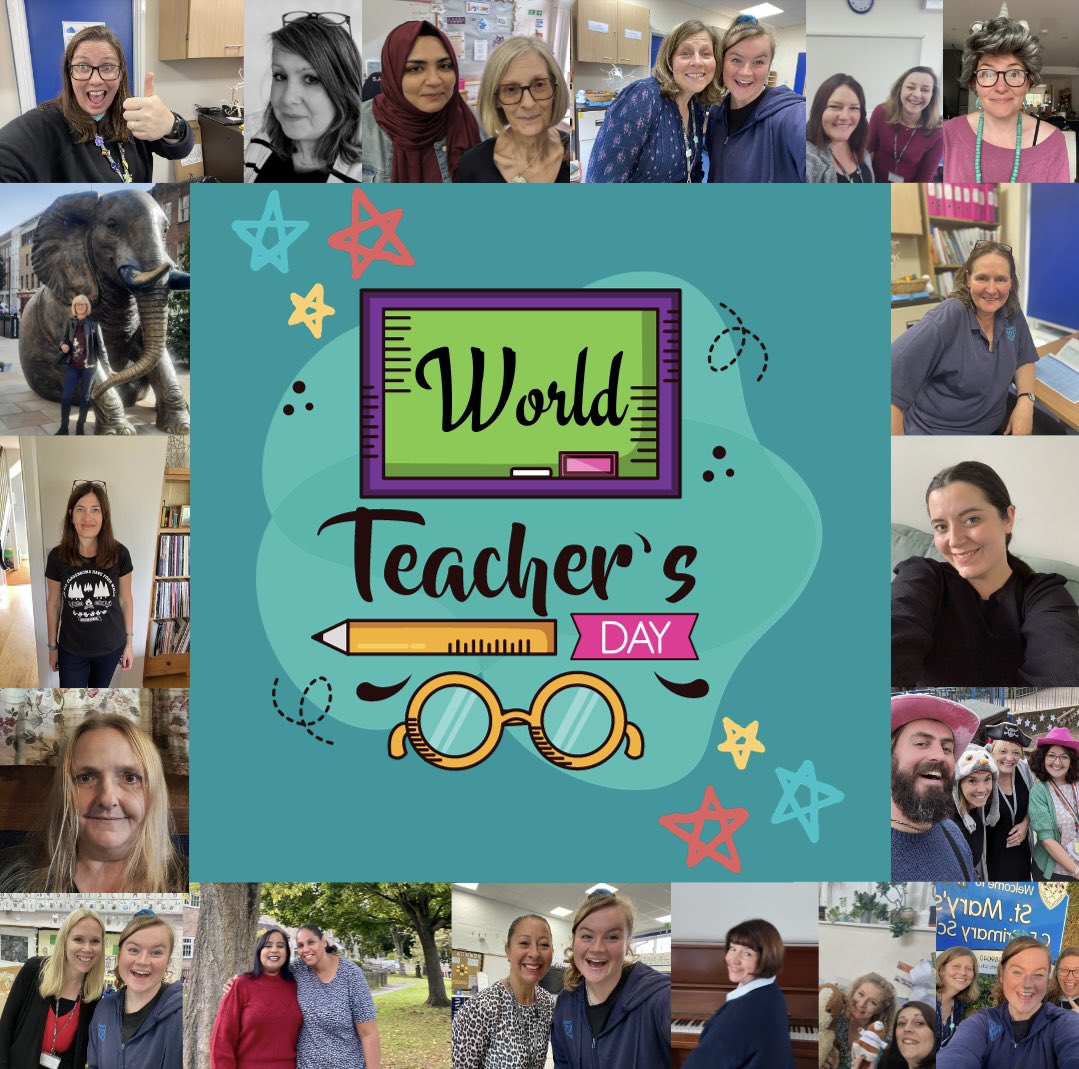 On behalf of all of the staff at St Mary’s…