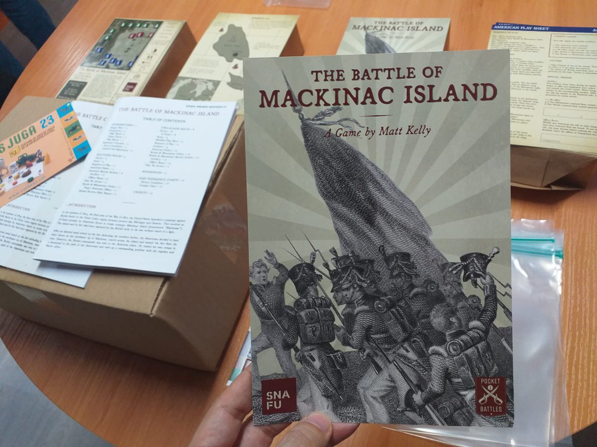 📢 Call to arms!
Snafu Design Team proudly announces that <a href="/bymattkelly/">Matt Kelly</a> 's design : 
𝑻𝒉𝒆 𝑩𝒂𝒕𝒕𝒍𝒆 𝒐𝒇 𝑴𝒂𝒄𝒌𝒊𝒏𝒂𝒄 𝑰𝒔𝒍𝒂𝒏𝒅
Is officialy released and fully available! 
👉