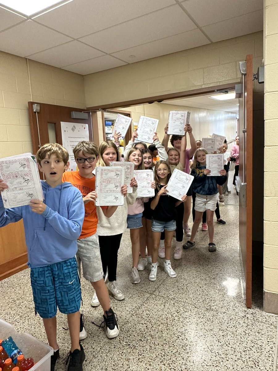 6th graders were super excited for the grand opening of the <a href="/PBISRewards/">PBIS Rewards</a> school store at lunch today! We are #PennDelcoProud of all your hard work! Keep it up!! 🎉💙💛🎉
