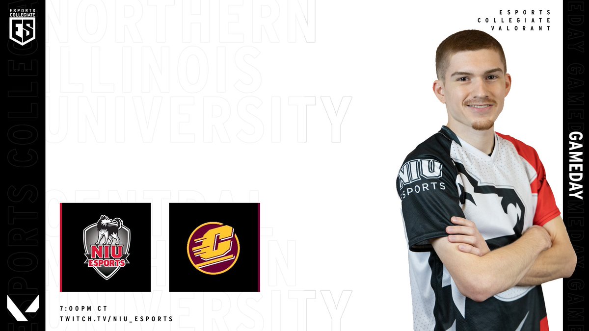 EsportsNIU's tweet photo. Our Valorant Team is looking to get a lead and obtain a win tonight against @cmichesports.

🕖 7 p.m.
📺 https://t.co/6c1ALaQIYY https://t.co/7Hz9ifL8lO
