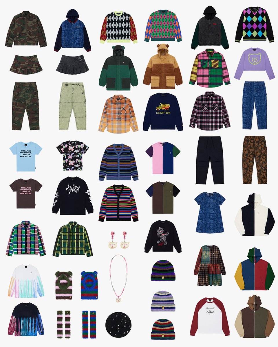 teddyfresh's tweet image. October 2023 Collection available now