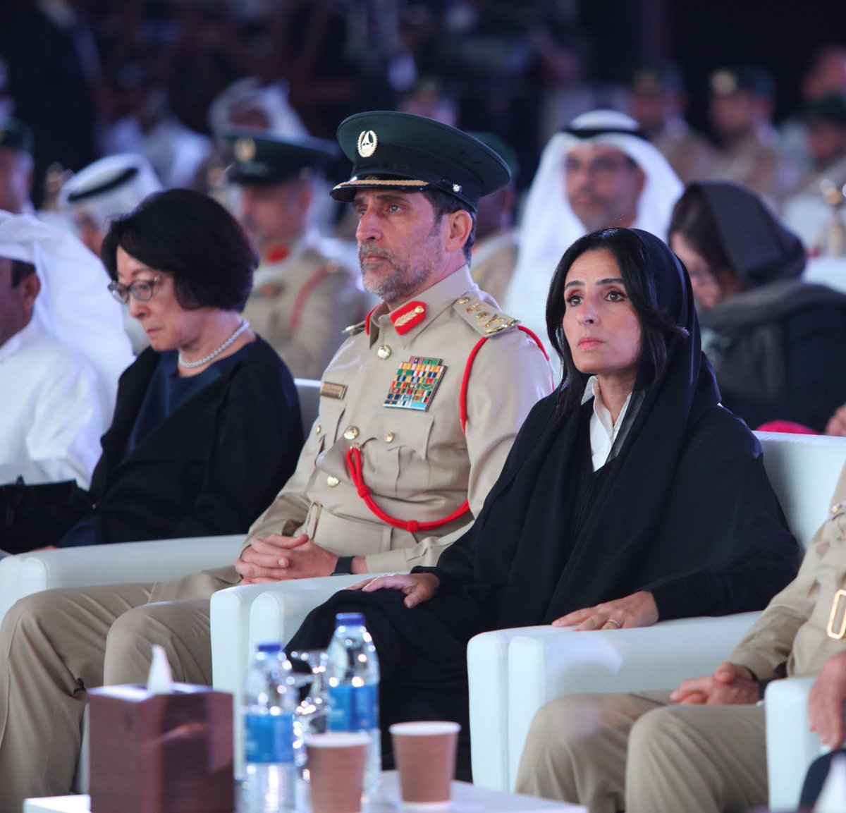 DXBMediaOffice's tweet photo. The inaugural edition of the Global Resilience Forum took place today in Dubai, with more than 150 VIP delegates, 500 attendees, and 35 speakers from around the world coming together to discuss the necessary requirements to bolster climate change resilience. The forum was organised by Dubai Police, the United Nations Office for Disaster Risk Reduction (UNDRR), the Dubai Resilience Centre, and UNDRR’s Making Cities Resilient (MCR2030) initiative.
https://t.co/wxVB2rCOmO 
#COP28 #COP28UAE #YearOfSustainability