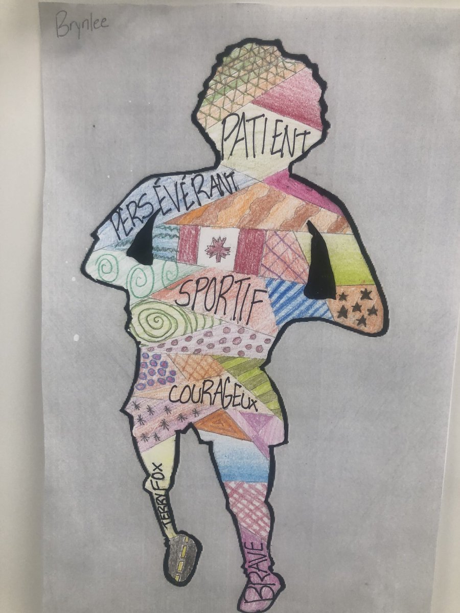 Some of our art so far this year in 6 Immersion.