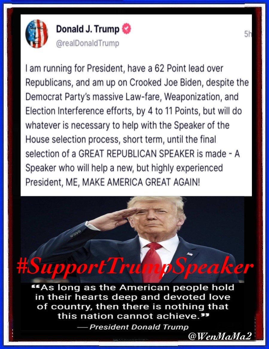 WenMaMa2's tweet photo. .🚨 T4MAGA A10053 🚨🔟8️⃣1️⃣
LoveOurBest💯 #MagaConductor ❤️
MustFollow😎👨🏻✈️ @827js PATRIOT 🇺🇸
🙏AllAboard #TRUMPTRAIN 🚂🇺🇸👆
🙏AllFollow @catturd2 #UltraMAGA
GodBlessYou✝️GodBlessALL✝️☮️❤️
✅
#MagaPatriots #UltraMagaWarriors
Sending_MAGA_LOVE❤️UnitingALL…
@GenFlynn @01IOTS
@keith0sta @brixwe
@SrvG_d @DFBHarvard
@emma6USA @BFes56
@TheGeneral_0 @mil_vet17
@45mx_7 @Sheltieman3
@AppSame @brixwe
@toypilaNews @ultrazov
@bdonesem @MilvaGauto
@PeriklesGREAT
@PriamtheB
@Gentleman2741
@DaveSchreiber3
@cjdtwit
@mgtexp
@Pgh_Buz
@4321parker
@PSwal807
@x4Eileen
@RDog861
@TwinsBus
@PaulMer53
@brexit_blue
@ArmandKleinX
@MeltingInMarana
@PwrfulWoman2
@BigDaddyForty
@TheGrayRider
@Wendy_Rog6
@originalace13
@NavyVeteranMAL2
@PatriotMalave67
@MasterDieken
@SirFlyzalot
@thetoyman1
@GreyLady45
@BillH1059
@IngloriousBhere
✝️☮️ 🇺🇸🚂