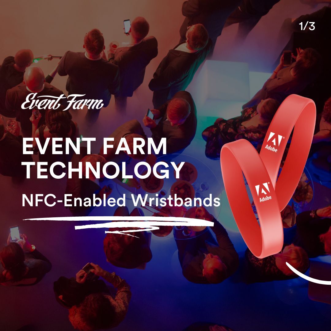 #TBT to Adobe Smart Bar powered by #EventFarm🍹✨ Tap your wristband for drinks! From reg to cocktails, ultimate convenience! 🙌
#EventProfs, craft your branded experience w/ our #eventtech! Let's make your next event unforgettable. Request a demo today ➡️ bit.ly/3prKBy5