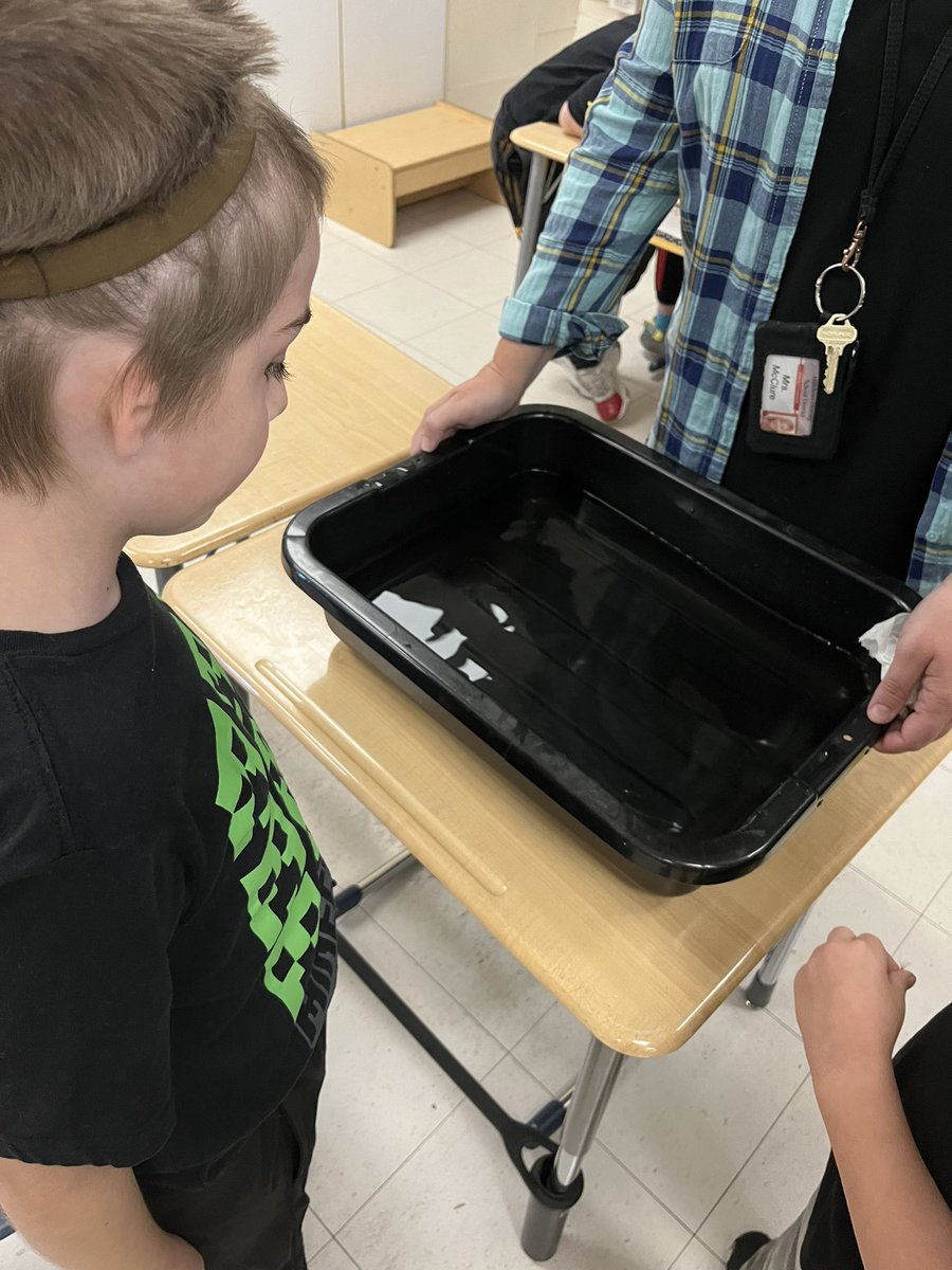 2ndHdes's tweet photo. Students learned about seed dispersal in science.  Pictured here are students learning if their seed moved by wind, water or animal.  #hdespride https://t.co/0ClVdd8JtZ