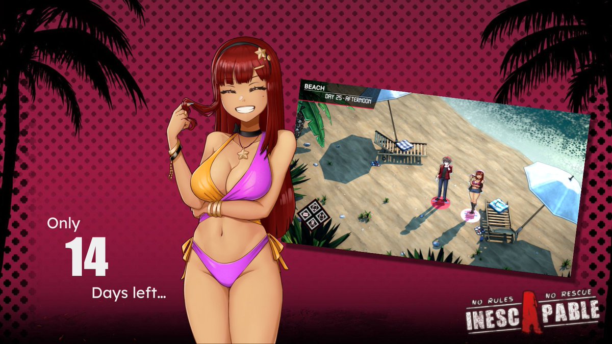 InescapableGame's tweet photo. Tropical paradise might just be enough to make you forget you've been kidnapped... 🍹🏝️ https://t.co/CAFZ4PGWgd