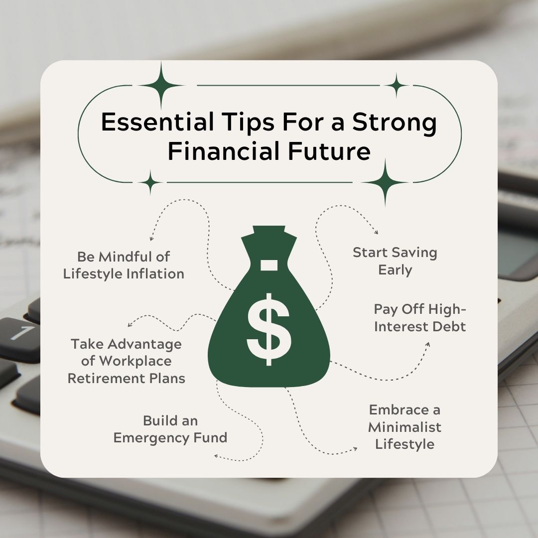 Here are 4 Essential Tips for a strong financial future.

The key factor is to start early.

#retirement #eliminatedebt #emergencyfund