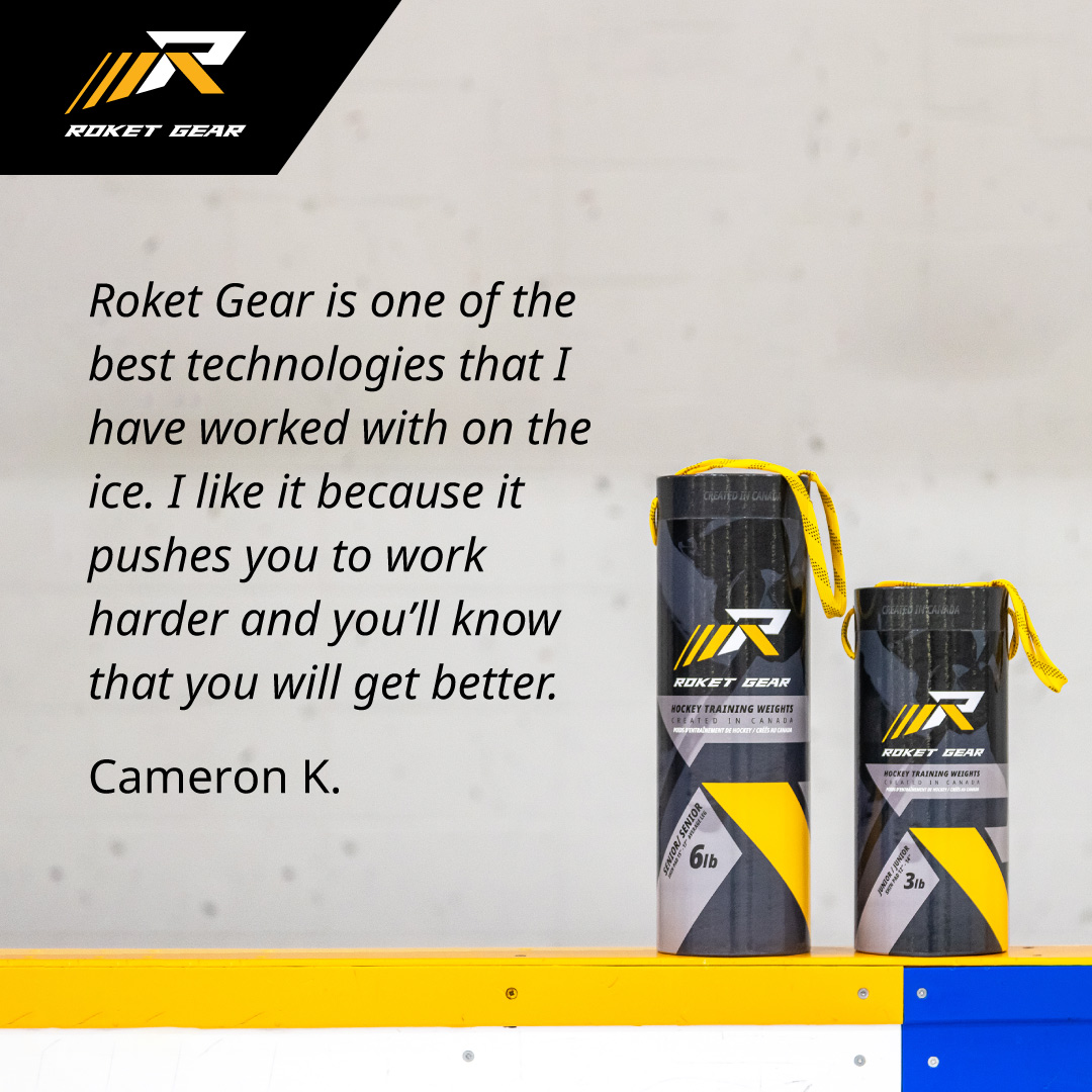 It’s Roket Science! 🚀 We’re all about improved agility, conditioning and speed. Thanks for the comment!

#RoketGear #HockeyTraining #SportsTech #SportsScience #YouRok #RokOn