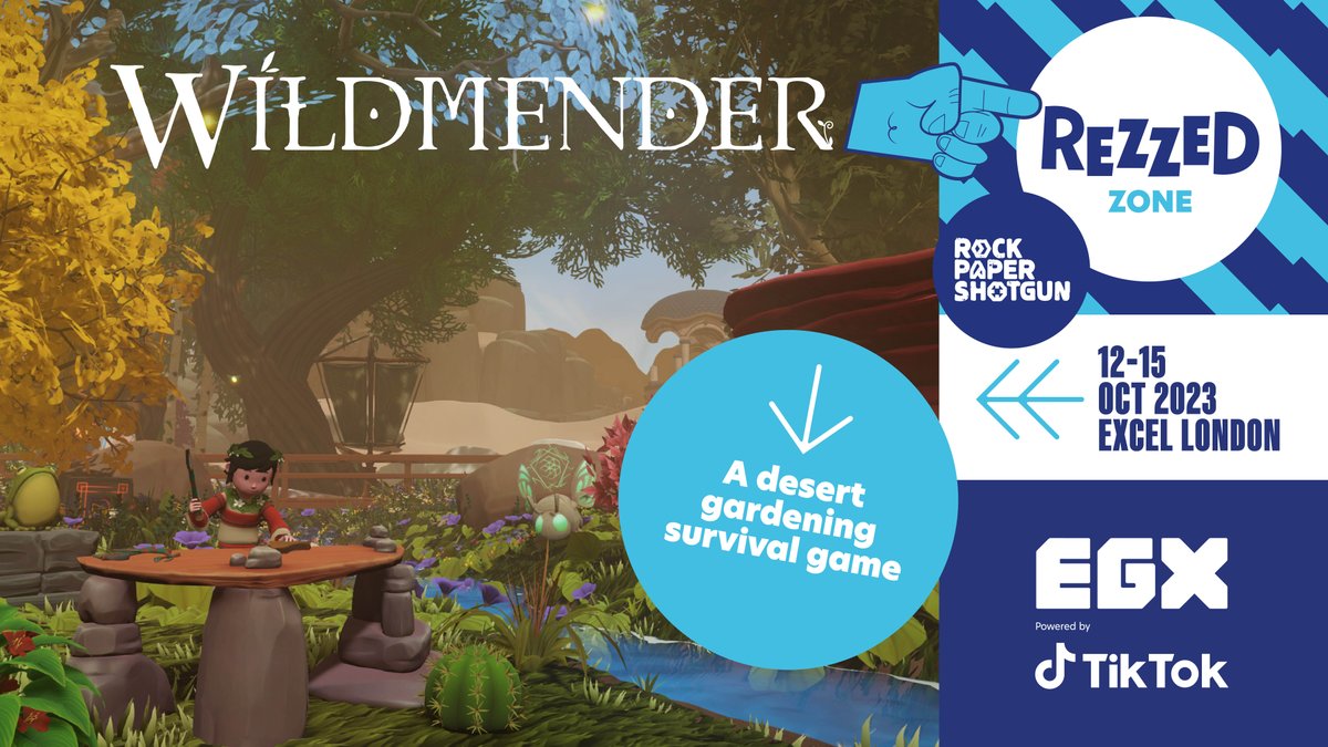 Grow wild at EGX! 🌺

Come visit us at the Kwalee Gaming stand in the Rezzed Zone to relax, unwind in the oasis, hug some frogs, OR defeat some evil wraiths!

#Wildmender 🌿
#EGX #EGX2023 #gamingnews #events #London #ExCeL