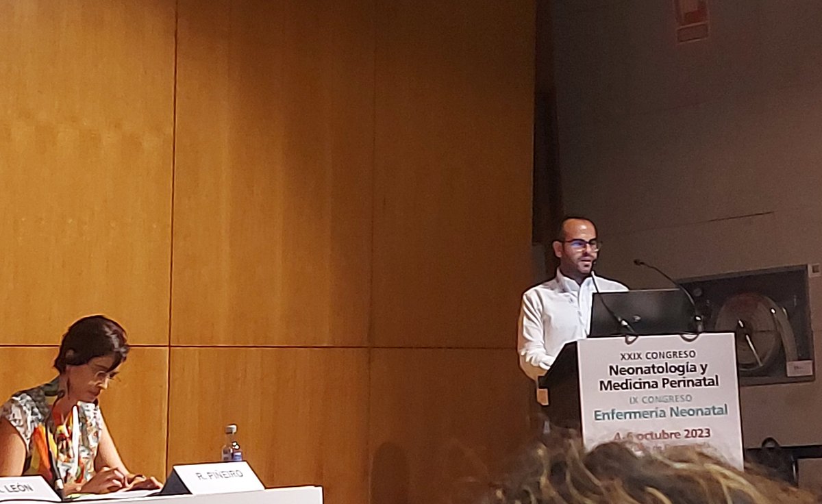 1/16 Álvaro Solaz, enfermero <a href="/GIP_LaFe/">GIP</a> y responsable de investigación <a href="/CuidadosLaFe/">CuidadosLaFe</a> participa en la mesa "Ciencia y cuidados canguro"

🗣Ponencia: Oxigenación cerebral durante el método canguro
#SEEN2023