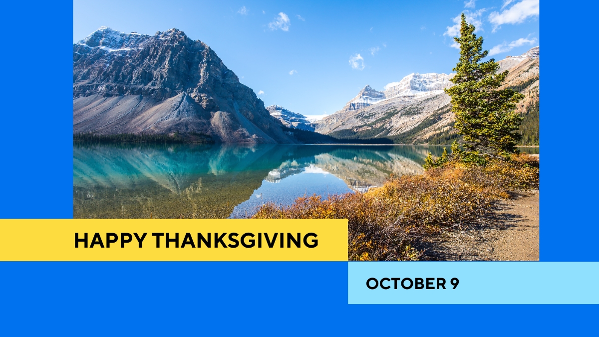 Our branches will be closed on Monday, October 9, for Thanksgiving. While our branches may be closed, you can still bank anytime with ATB Personal, either online or through the app. Wishing you and yours a safe long weekend!