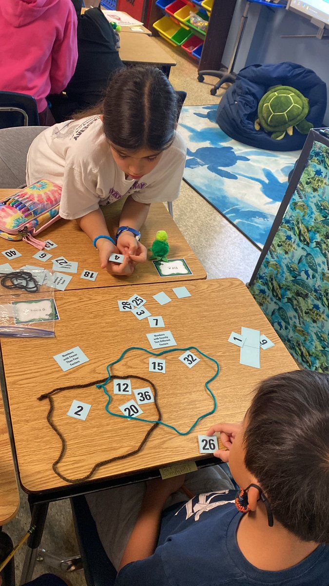 Student discourse about classifying number by their attributes in the 4th Grade M3 Advanced Math Curriculum <a href="/WindsorFarmES/">Windsor Farm</a>  #belonggrowsucceed