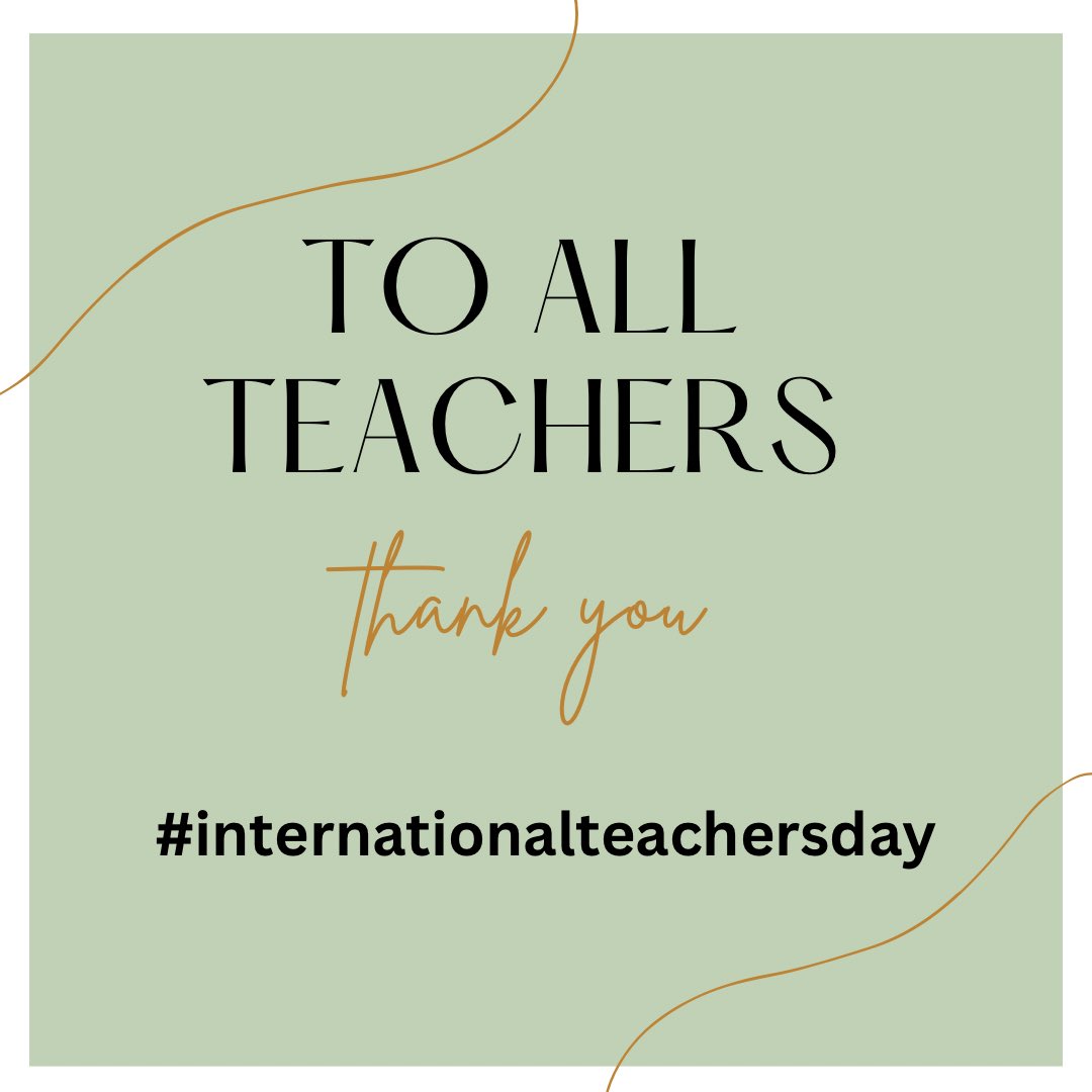 Marklorray's tweet image. A good education can change anyone. A good teacher changes everything.” - Unknown 

Thank you to all teachers 🙏🏽

#happyinternationalteachersday #interntationalteacherday #teacher #school #backtoschool #education #knowledge #knowledgeispower