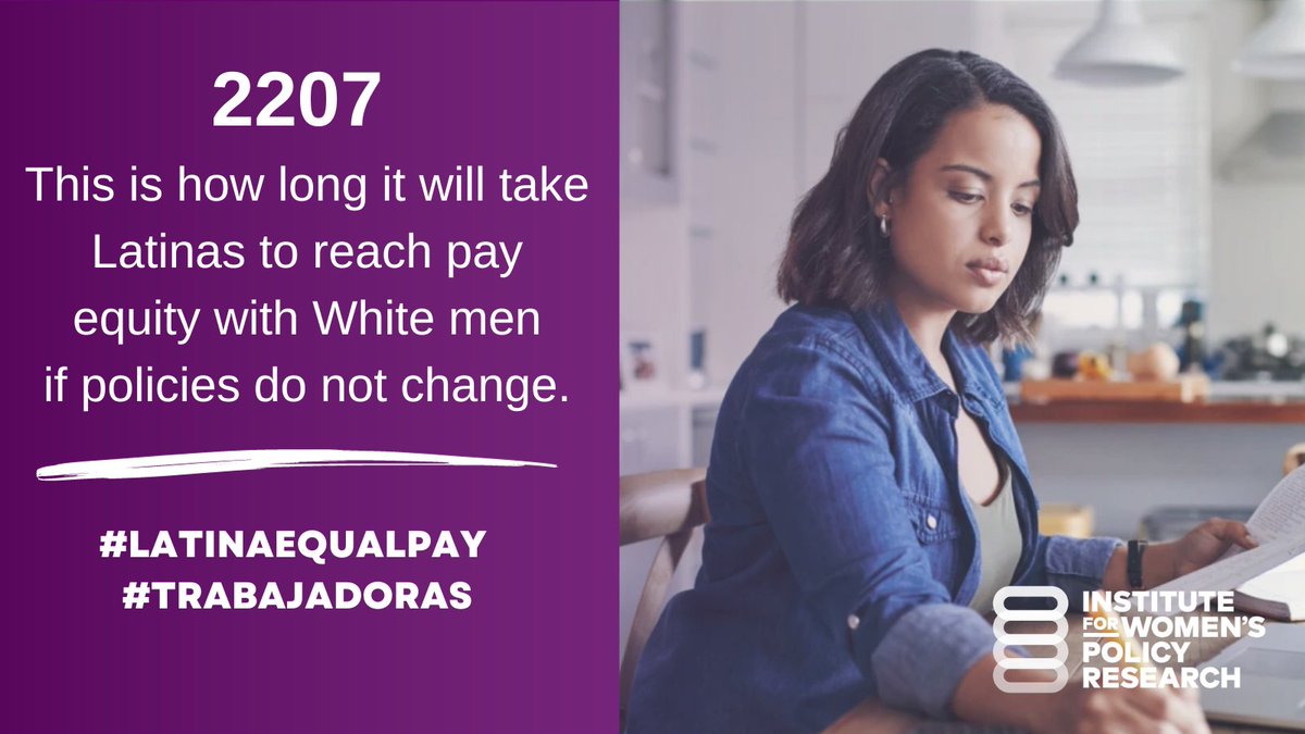EqualRightsAdv's tweet photo. 📈Closing the #GenderWageGap for Latina women isn't just a goal—it's an economic imperative. When we support equal pay, we strengthen families, communities, and our nation as a whole. Learn more from @IWPResearch: https://t.co/K5aa5kbjQA #LatinaEqualPay #Trabajadoras https://t.co/ZJEYTjCTl2