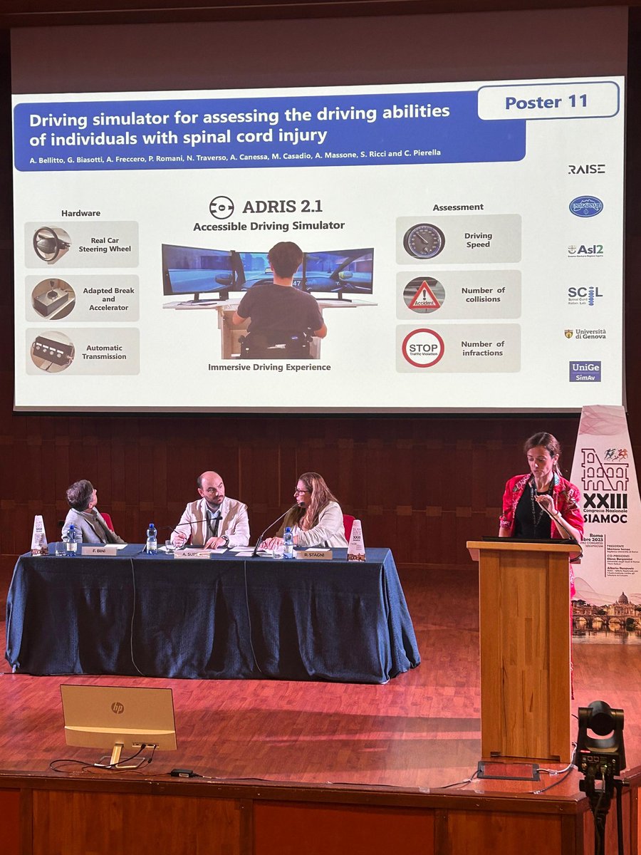 First day at #siamoc is over. Interesting talks, posters and discussions. I'm sure the next 2 days will be the same. #motionanalysis #research #Science