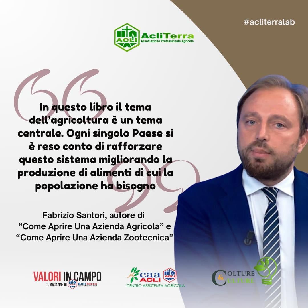 FabrizioSantori's tweet photo. 🌾 𝗔𝗖𝗟𝗜 𝗧𝗘𝗥𝗥𝗔 𝗟𝗔𝗕 

📍Ora live, da ACLI Terra LAB Frabrizio Santori, autore di "Come aprire una azienda agricola" e "Come aprire una azienda zootecnica".

#ACLITerra #acliterralab #Talamone https://t.co/ZjE3YHS2uR