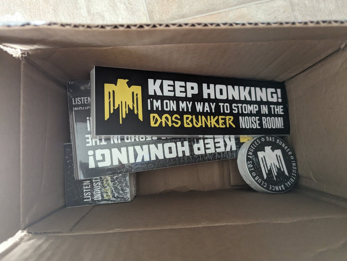 If you ordered stickers they are on the way