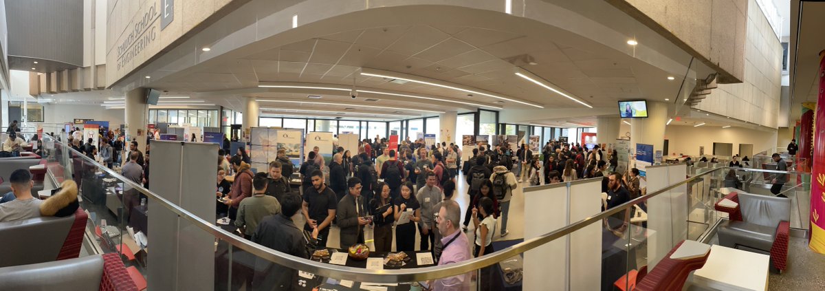 Welcome to all of the companies and organizations here for the Engineering Students' Society Career Fair! Students can meet prospective employers and begin charting their career paths from now until 3pm today. #YYC #UCalgary #Schulich #Engineering #Careers
