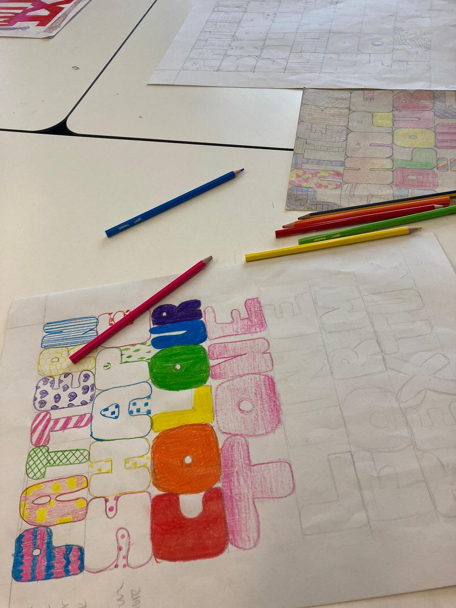 GarnockArt's tweet photo. Our lovely S1's are exploring our 'Visual Elements' in art. Keep up the great work everyone! π β¨ #creativityiseverywhere https://t.co/6uwDkafJnb