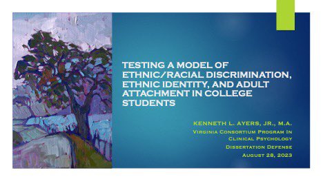 The TARDIS Lab wants to recognize @KennethLAyersJR for successfully defending his dissertation. Way to go Dr. Ayers! <a href="/ODU/">Old Dominion University</a> @Dr_AMeca