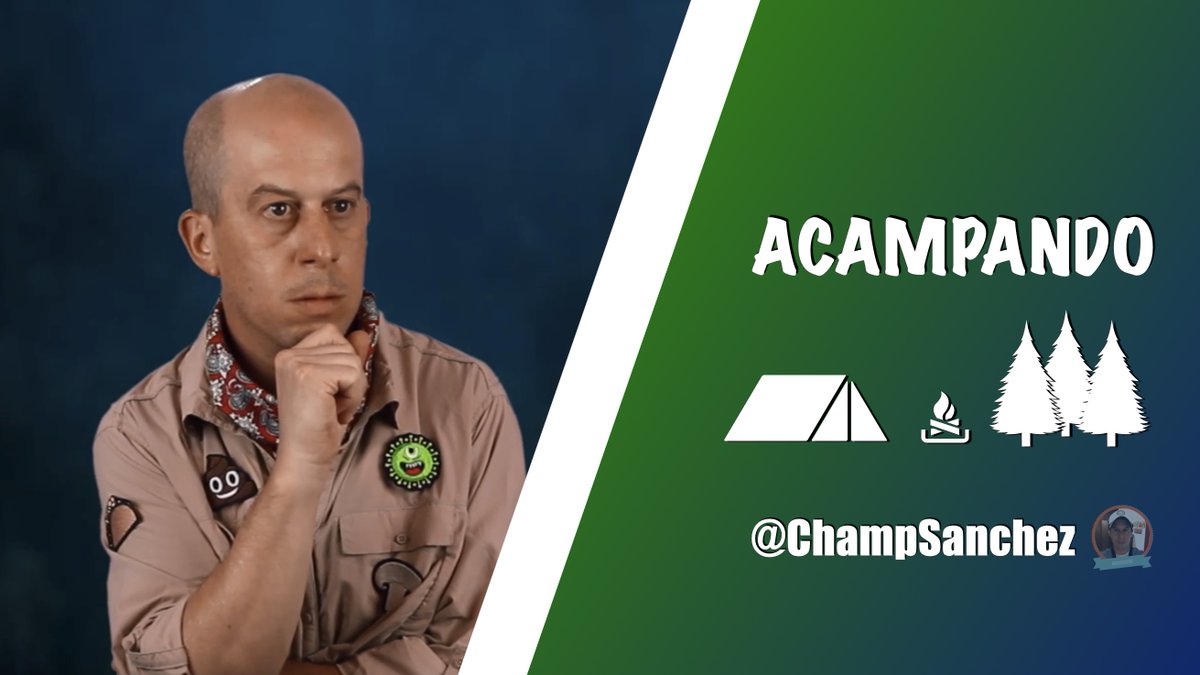 champsanchez's tweet photo. Nos fuimos a un viaje de integración al campo, pero vaya que es difícil acampar con estos personajes. #ViernesDeChamp #FelizViernesATodos #CállateHugo #AmloElFracasoPresidencial 
LINK AL VIDEO AQUÍ:
👇👇👇👇
https://t.co/YjmCixJNQL https://t.co/Di3Bz2uopX