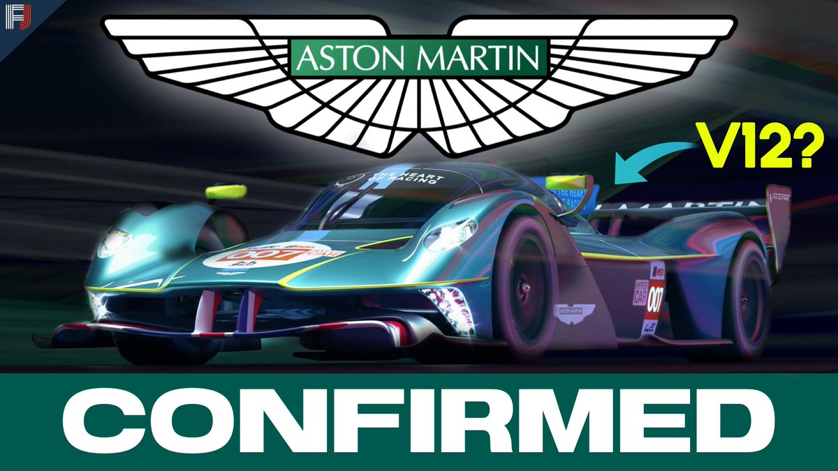 fj_endurance's tweet photo. New Video! 

Aston Martin Confirms Le Mans Hypercar For 2025!! Find out all the details by watching this video!

Watch here: https://t.co/bX1YkPPYJ9

#astonmartin #valkyrielmh #lemanshypercar #lmh #hypercar #wec #imsa #hypercarclass #gtpclass #enduranceracing #rolex24 #lemans24h https://t.co/g5piOi5klj