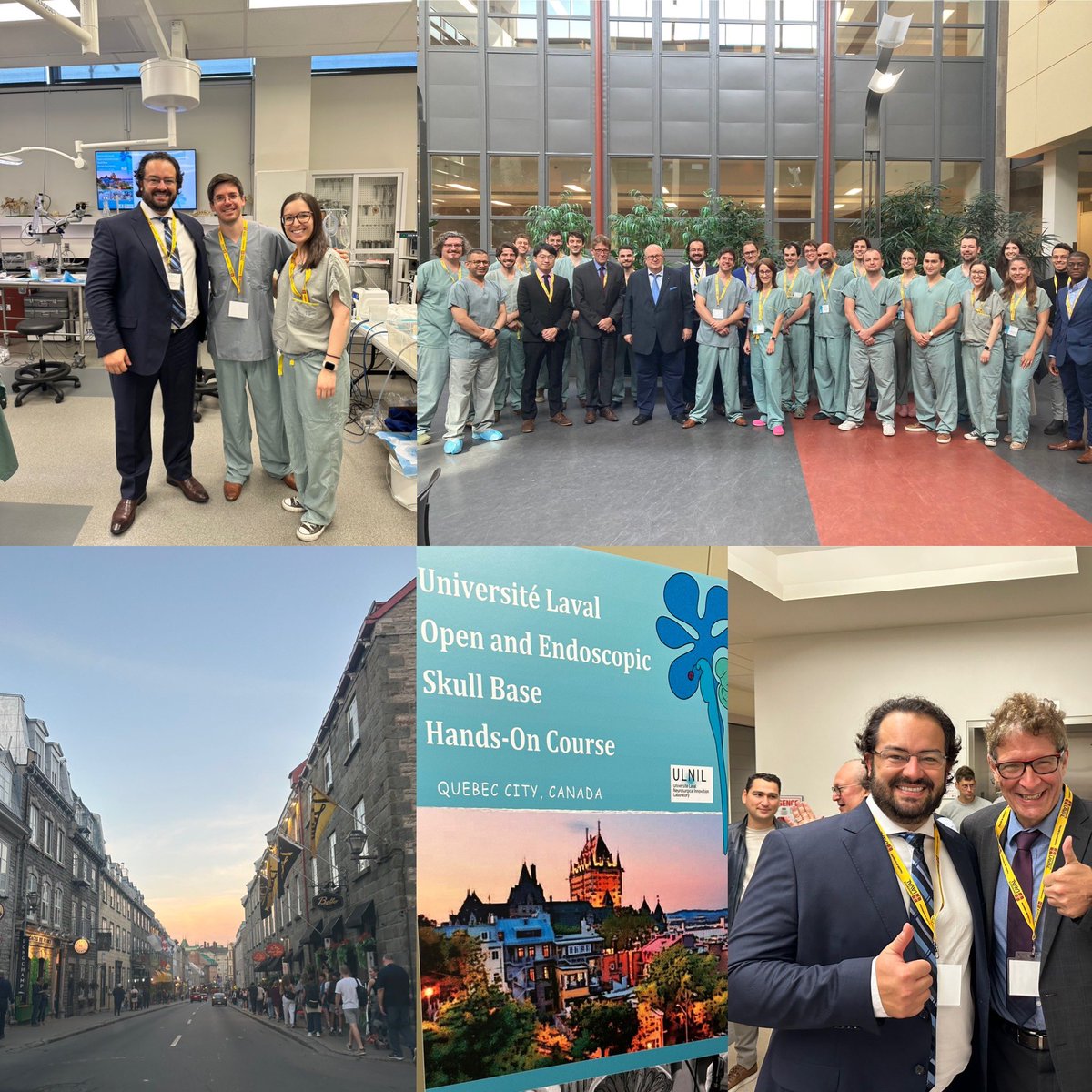 Day 2 Skull Base Course <a href="/universitelaval/">Université Laval</a> ! Endoscopic Endonasal surgery day w great team <a href="/ChampagnePierr2/">Champagne Pierre-Olivier</a> Calvin Mak <a href="/ThibaultPasseri/">Thibault Passeri</a> and team!

Presenting endoscopic cavernous sinus surgery today! <a href="/MayoClinicNeuro/">Mayo Clinic Neuro</a> <a href="/MayoClinic/">Mayo Clinic</a> <a href="/DoctorQMd/">Dr. Alfredo Quiñones-Hinojosa</a> <a href="/MayoClinicENT/">Mayo Clinic ENT</a> <a href="/NASBSorg/">NASBS</a>