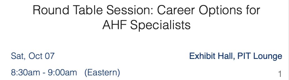 📣Calling all trainees and early career cardiologists!

Saturday AM  in the #HFSA2023 PIT lounge 8:30-9 AM

Come discuss career options with AHFTC training with <a href="/priyaumapathi/">Priya Umapathi</a> <a href="/SarahChuzi/">Sarah Chuzi, MD, MSc</a> <a href="/AndrewHigginsMD/">Andrew Higgins</a> <a href="/FudimMarat/">Marat Fudim, MD MHS</a> - including crit care, research, VA, &amp; industry partnership